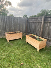 Load image into Gallery viewer, Cedar Raised Planters