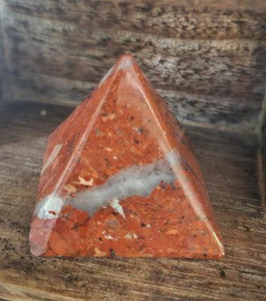 CC Red Jasper Pyramid