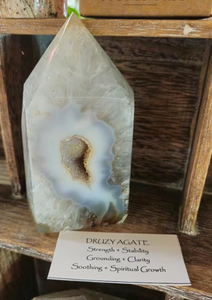 CC Druzy Agate Point