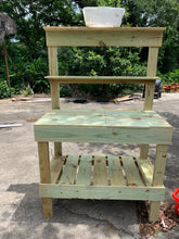 Load image into Gallery viewer, Potter’s Bench with soil bin
